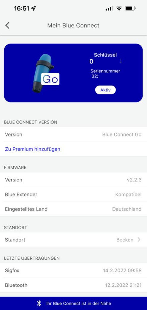 Blue Connect App